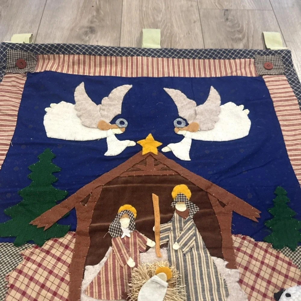 Christmas Quilt Nativity Scene 25